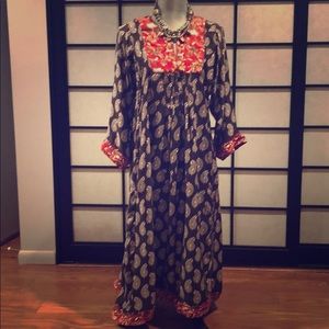 Gorgeous ethnic dress by Nomad Style. Hand made.